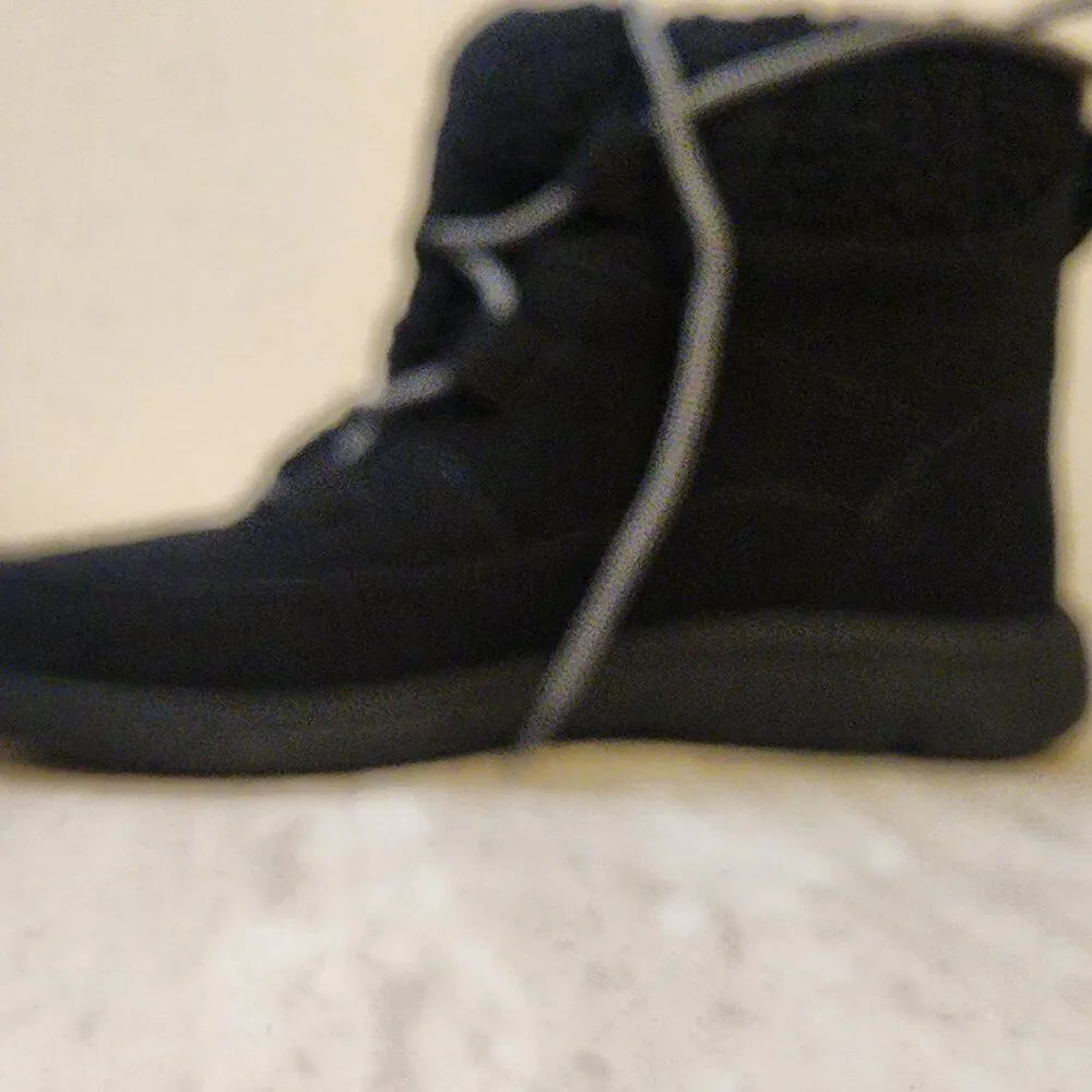 JBU Womens Freeze Round Toe B Black 8M- A025 - Picture 8 of 12